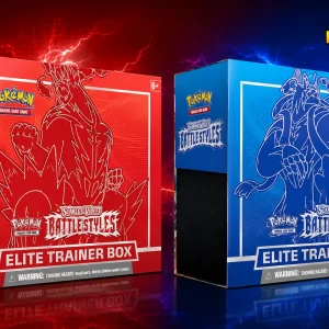 Pokémon TCG Battle Styles Single Strike Elite Trainer Box featuring Gigantamax Single Strike Urshifu Pokémon TCG: Sword and Shield Battle Styles Elite Trainer Box
