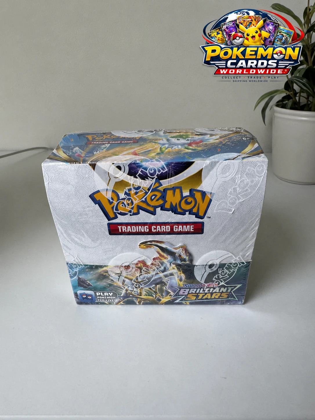 Pokemon TCG Brilliant Stars Booster Box with 36 English booster packs