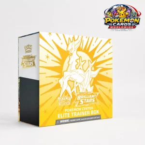 Pokémon TCG Brilliant Stars Elite Trainer Box featuring Arceus - Pokémon TCG: Sword and Shield Brilliant Stars Elite Trainer Box