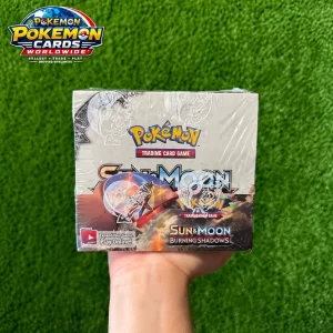 Pokemon TCG Burning Shadows Booster Box - Pokémon TCG: Burning Shadows Booster Box with 36 English booster packs