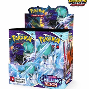 Pokémon TCG: Chilling Reign Booster Box - Pokémon TCG: Chilling Reign Booster Box with 36 English booster packs -