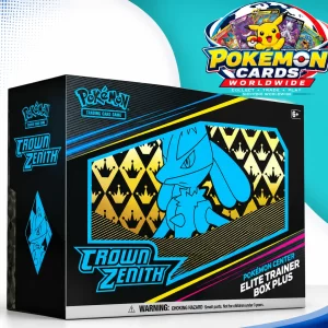 Pokémon TCG: Crown Zenith Pokémon Center ETB Plus featuring Lucario