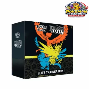 Pokémon TCG: Hidden Fates ETB (Reprint) with Legendary Birds artwork