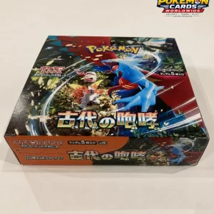 Pokemon TCG Japanese Ancient Roar Booster Box - Pokemon TCG Japanese Ancient Roar Booster Box with 30 sealed packs