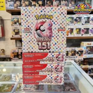 Japanese Pokemon TCG Pokemon Card 151 Booster Box with 20 packs