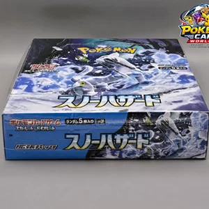 Pokemon TCG Japanese Snow Hazard Booster Box with 30 sealed packs