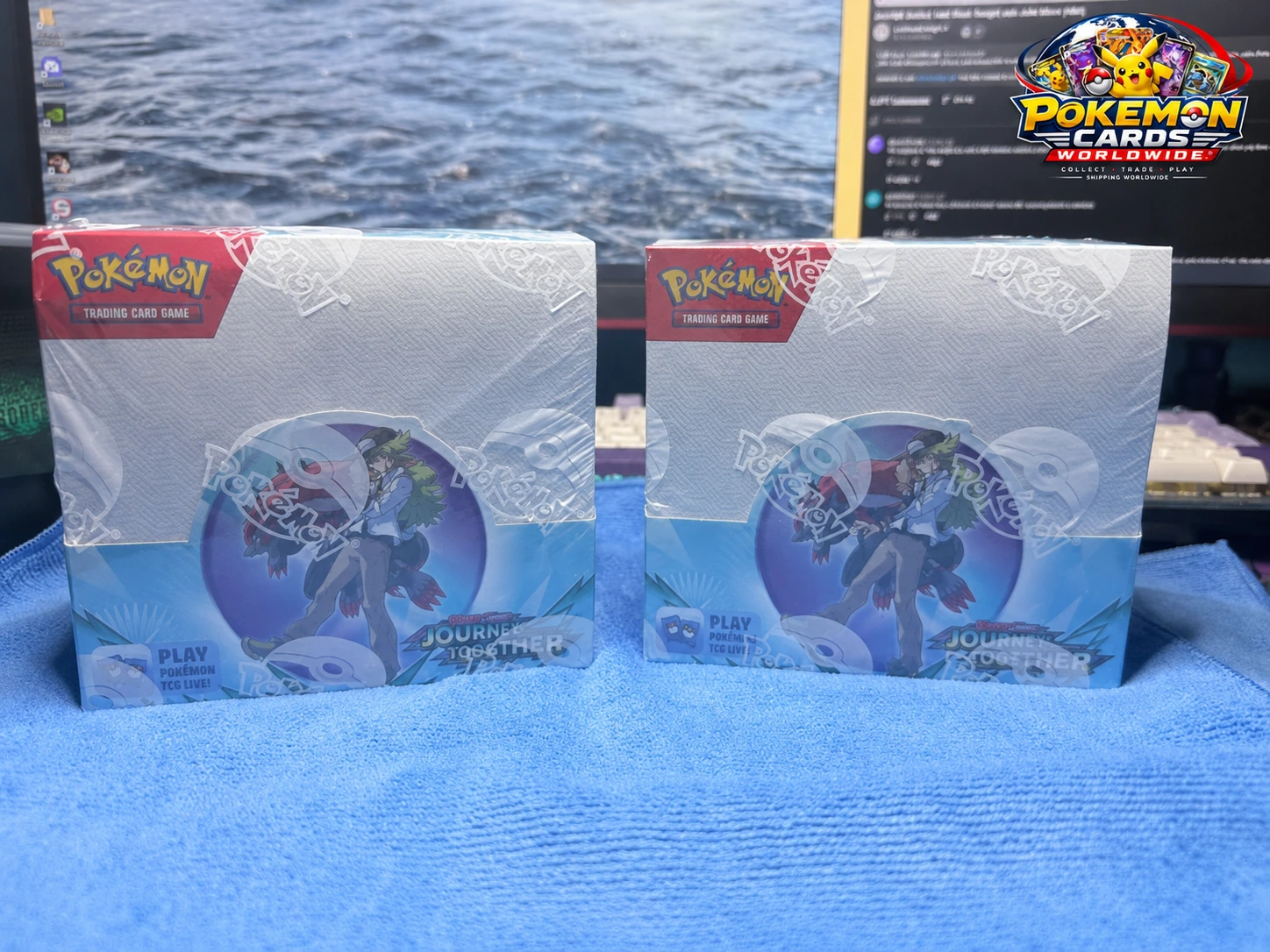 Pokemon TCG Journey Together Booster Box with 36 sealed packs
