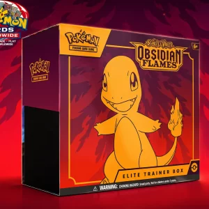 Pokémon TCG Scarlet and Violet - Obsidian Flames Elite Trainer Box