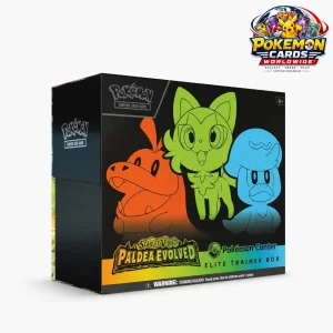 Pokémon TCG: Paldea Evolved ETB (Reprint) featuring Pikachu artwork