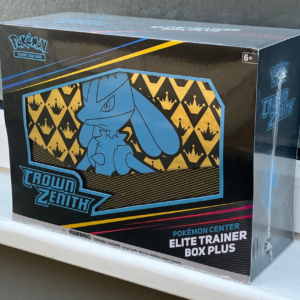 Alternative view of Pokémon Center Exclusive Crown Zenith Elite Trainer Box Plus