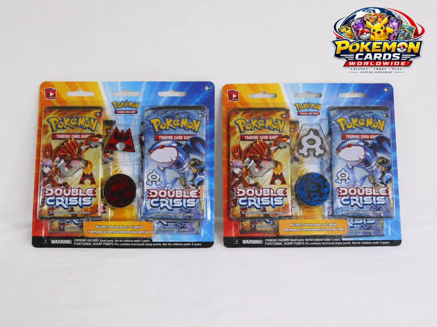 Pokemon TCG: Double Crisis Blister Packs