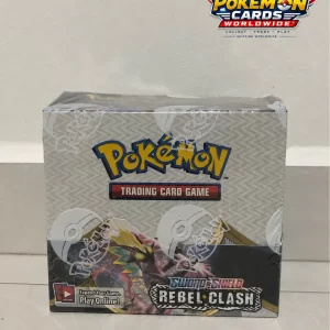 Pokemon TCG Rebel Clash Booster Box with 36 English booster packs