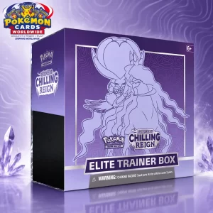 Pokemon Chilling Reign Shadow Rider Calyrex Elite Trainer Box - Pokémon TCG Sword and Shield - Chilling Reign Shadow Rider Calyrex Elite Trainer Box 